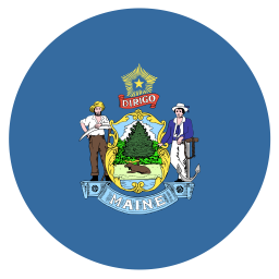 Maine State Flag